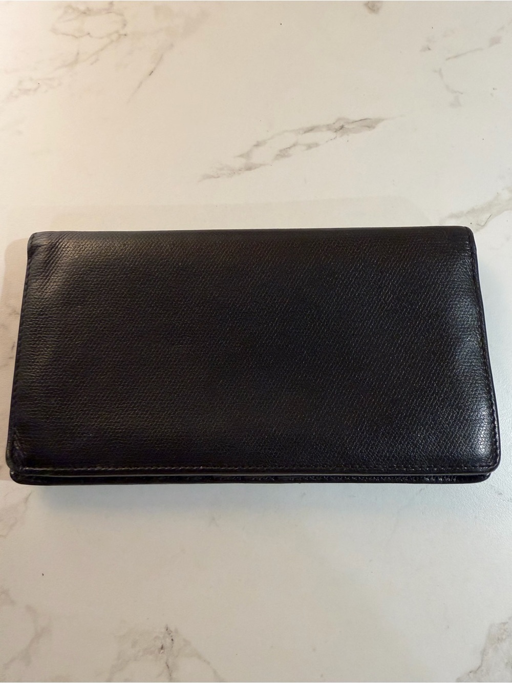 CHANEL Black Leather CC Logo Long Wallet - Picture 2 of 5